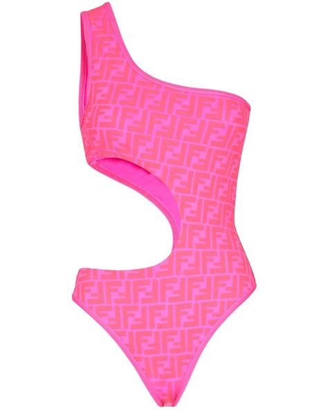 pink fendi swimsuit|fendi swimsuit bodysuit.